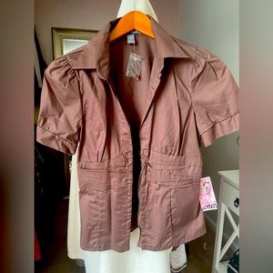 Brand New Love Culture Large Brown Top